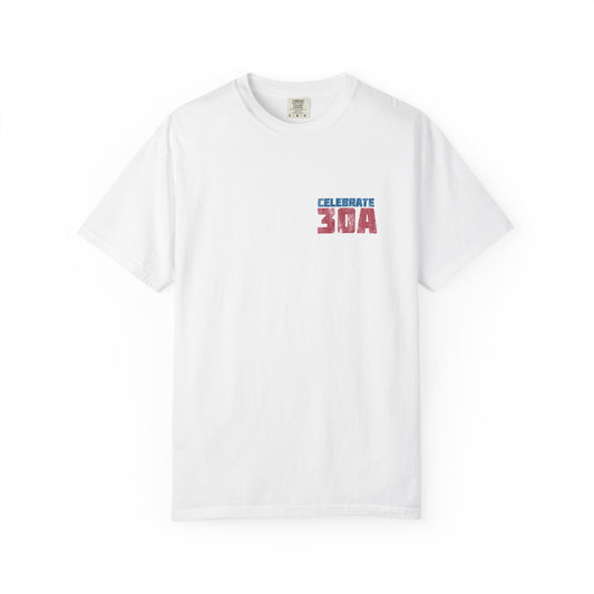 Vintage American Flag Tee | Celebrate 30A