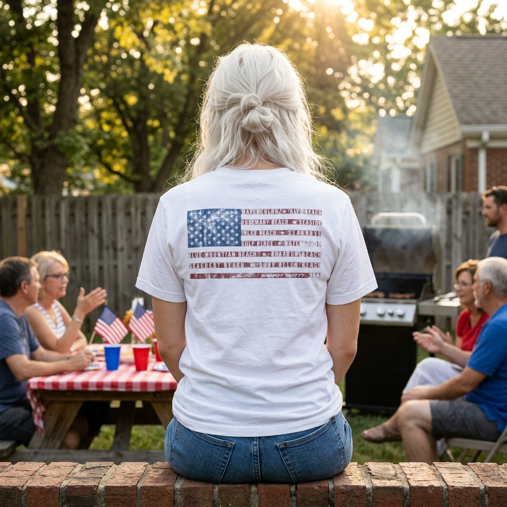 30a Heritage Flag Tee | Celebrate 250