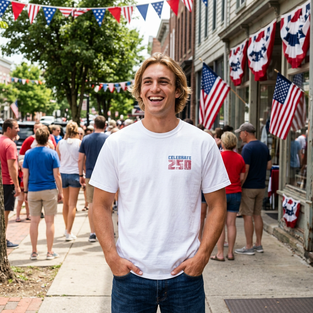 30a Heritage Flag Tee | Celebrate 250