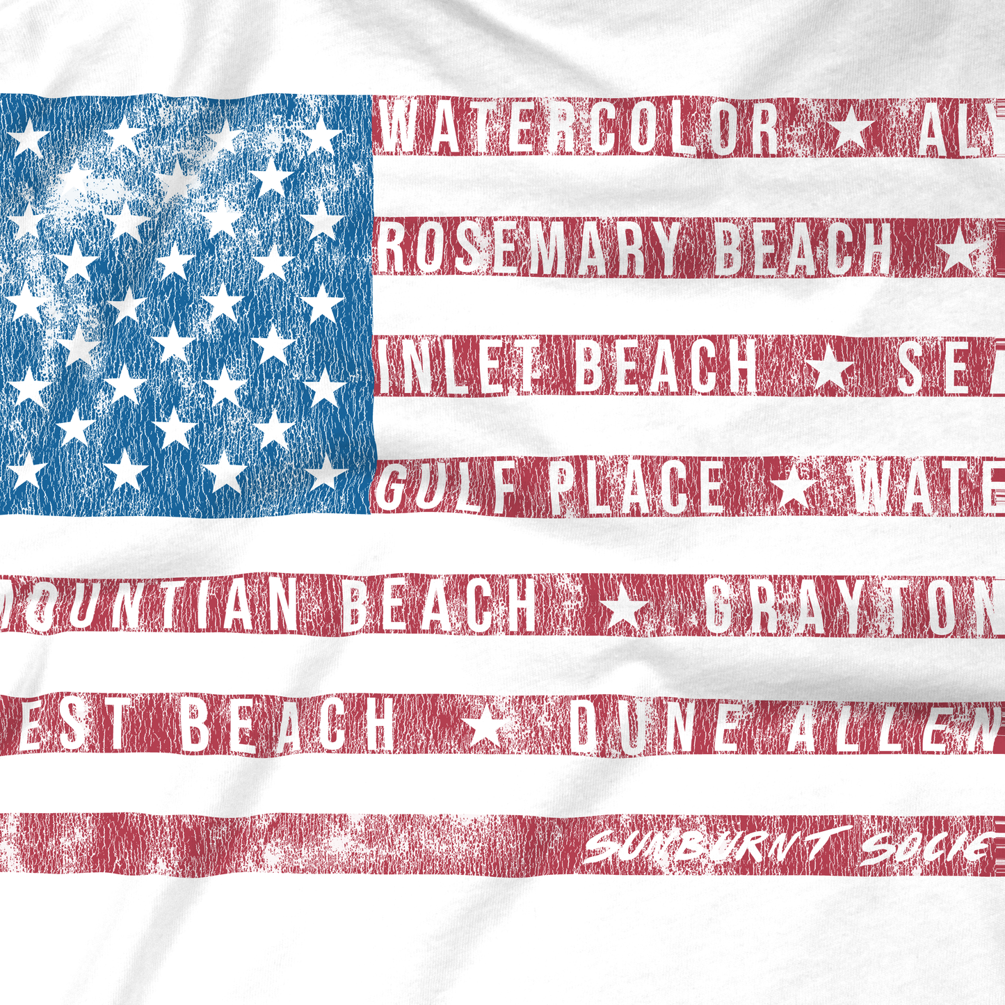 30a Heritage Flag Tee | Celebrate 30A