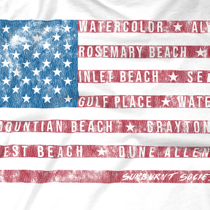 30a Heritage Flag Tee